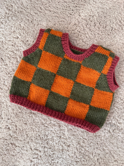 Steve Vest – Knitting Pattern